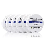 3D Multilayer Dental Zirconia ว่างเปล่าสำหรับฟันด้านหน้า