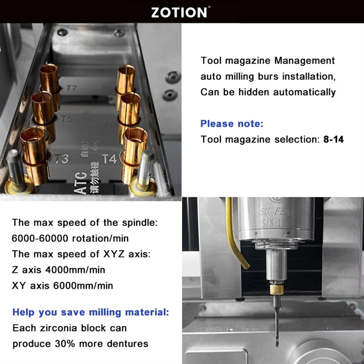 Dental Lab Equipment milling machine